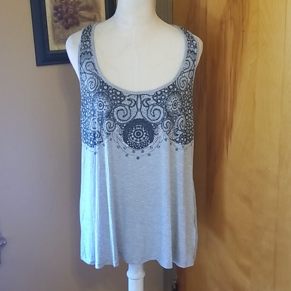 Faith 21 racerback tank top (1X)
